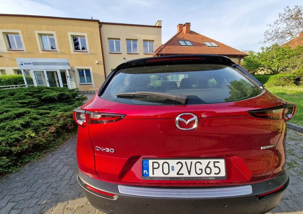 Mazda CX-30 cena 115620 przebieg: 49000, rok produkcji 2021 z Piła małe 121